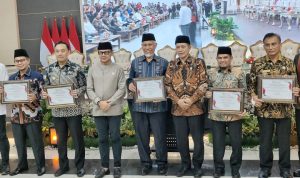 Wakil Bupati Solok, H. Candra, dalam Dialog Nasional Pembentukan Koperasi Merah Putih, hari Kamis, tanggal 29 Mei 2025, di Auditorium Gubernuran Sumbar, Padang. (URANGMINANG.ID/PEMKAB SOLOK)