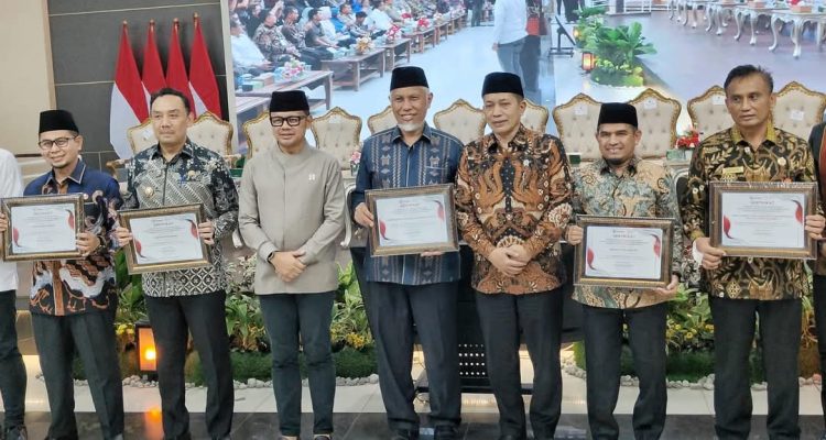 Wakil Bupati Solok, H. Candra, dalam Dialog Nasional Pembentukan Koperasi Merah Putih, hari Kamis, tanggal 29 Mei 2025, di Auditorium Gubernuran Sumbar, Padang. (URANGMINANG.ID/PEMKAB SOLOK)