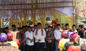 masyarakat Jorong Gunung Bungsu, Nagari Batipuh Baruah, Kecamatan Batipuh, menggelar Alek Kapalo Banda pada hari Sabtu, tanggal 17 Mei 2025, di Masjid Nurul Hidayah. (URANGMINANG.ID/TANAHDATAR.GO.ID)