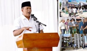 Wakil Wali Kota Pariaman, Mulyadi, meninjau pembangunan Masjid Maimunah yang berada di Dusun Lapai, Desa Cimparuh, pada hari Selasa, tanggal 13 Mei 2025. (URANGMINANG.ID/PARIAMANKOTA.GO.ID)